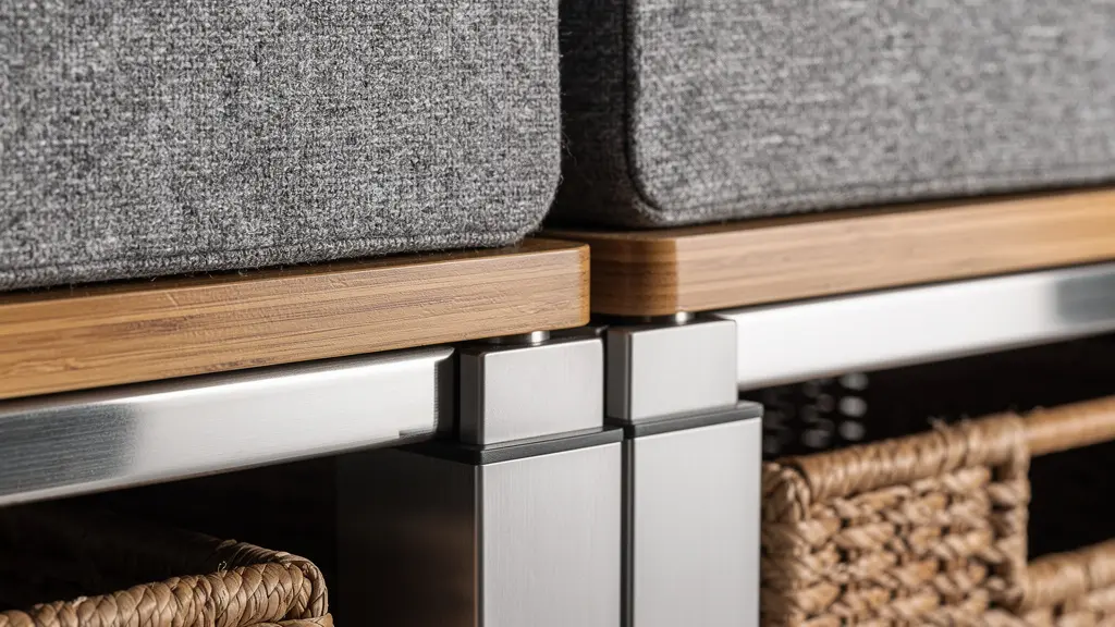 Bureau en flex office avec différentes zones de travail : postes individuels, espaces collaboration et phone booths