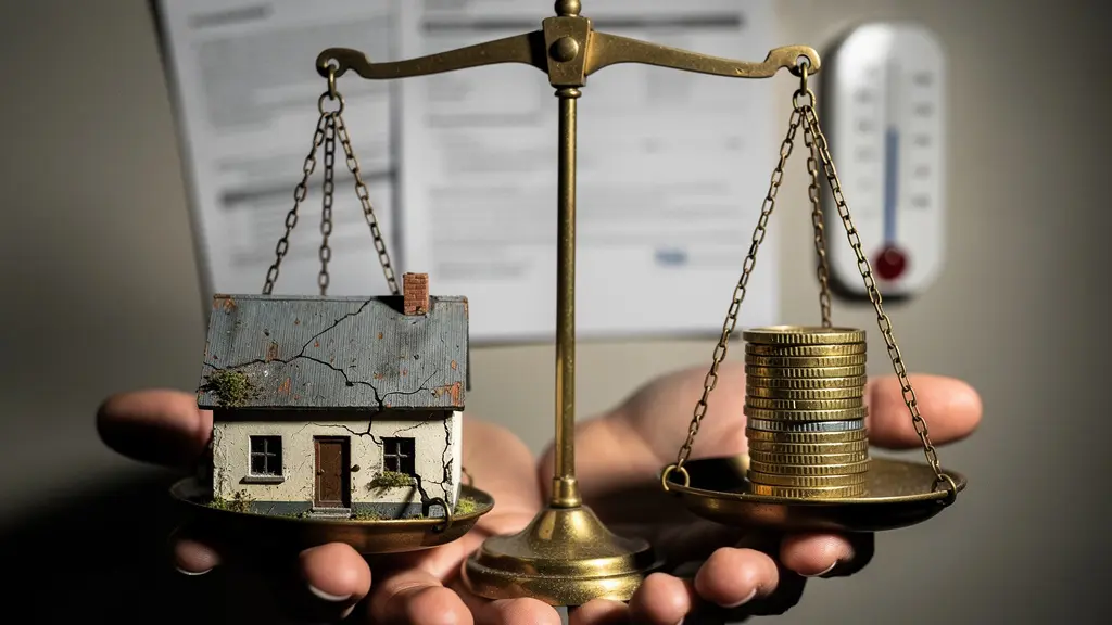 Investisseur analysant des graphiques de performance énergétique sur un bureau avec calculatrice