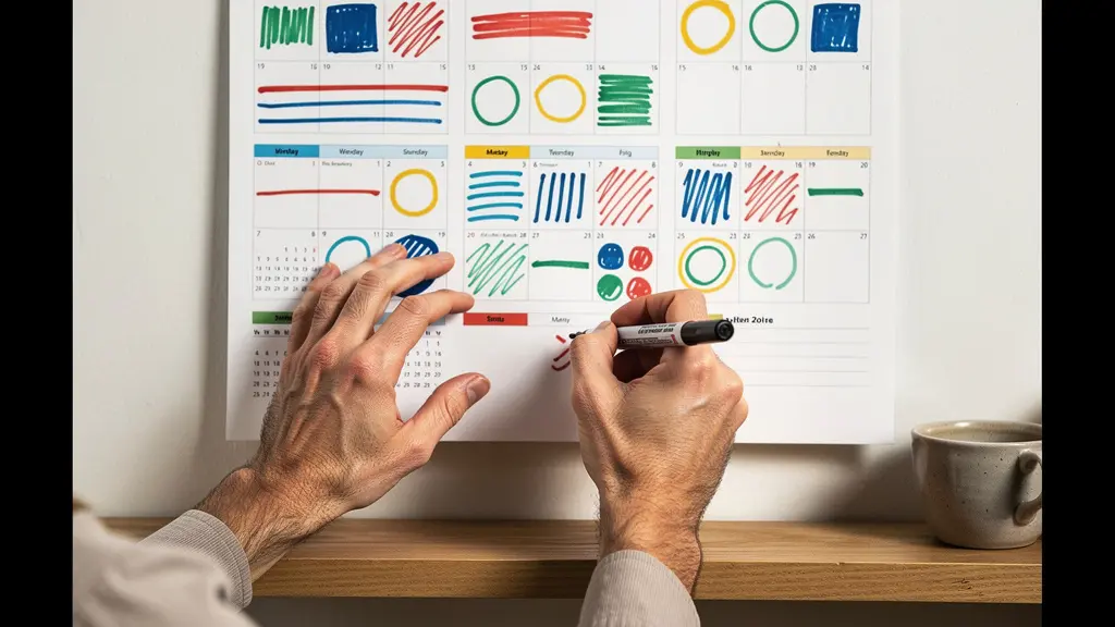 Planning fiscal annuel pour loueur meublé non professionnel avec dates clés