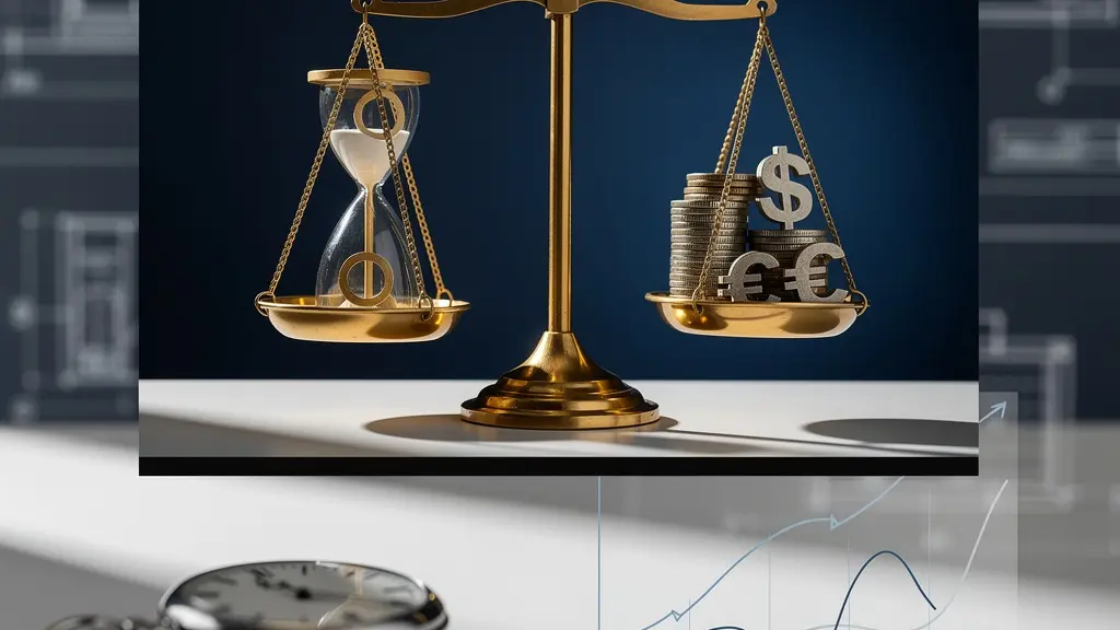 Graphique comparatif montrant l'évolution de la trésorerie sur 25 ans selon la durée d'emprunt