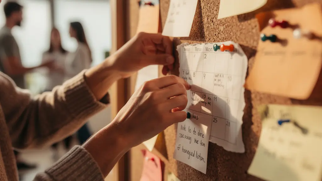 Espace commun convivial dans un coliving avec résidents partageant un moment ensemble