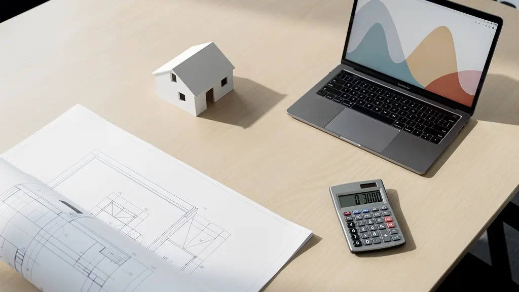 Analyse de la rentabilité immobilière avec graphiques et documents financiers