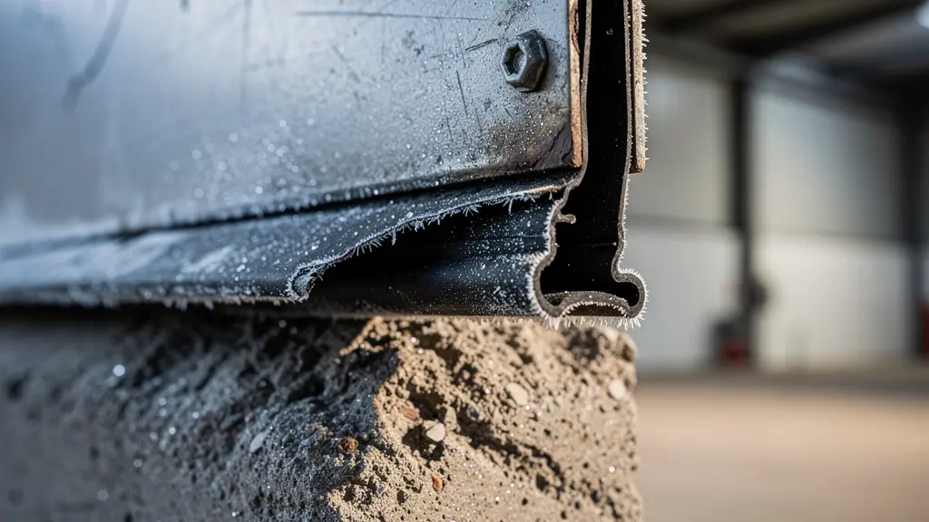 Image thermographique d'un entrepôt montrant les zones de déperdition de chaleur